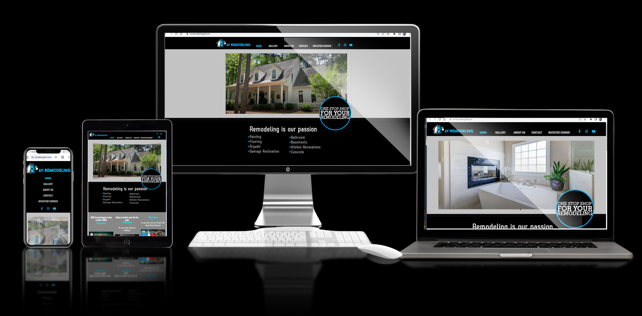 Mokup Web AVr emodeling